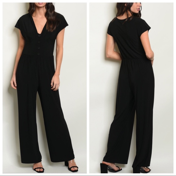 Gilli Pants - ❤️LAST S NEW Black Stretch Jumpsuit